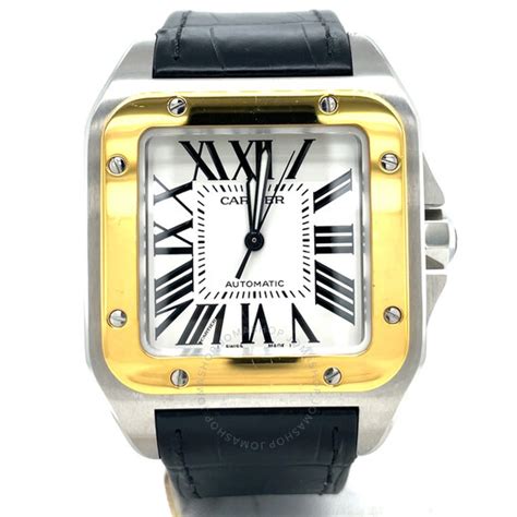 buy vintage santos cartier men|pre owned cartier santos 100.